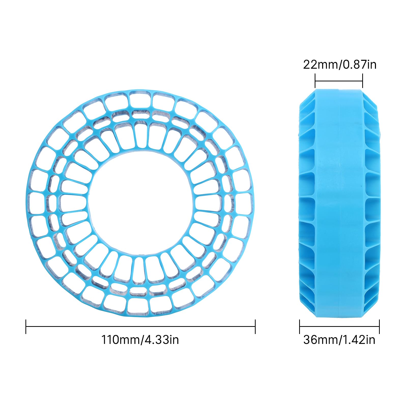 Foto 4 pulgar | Espuma Insertable De Goma De Silicona Para Neumáticos De 1,9 Ruedas De 118-122 Mm - Venta Internacional.