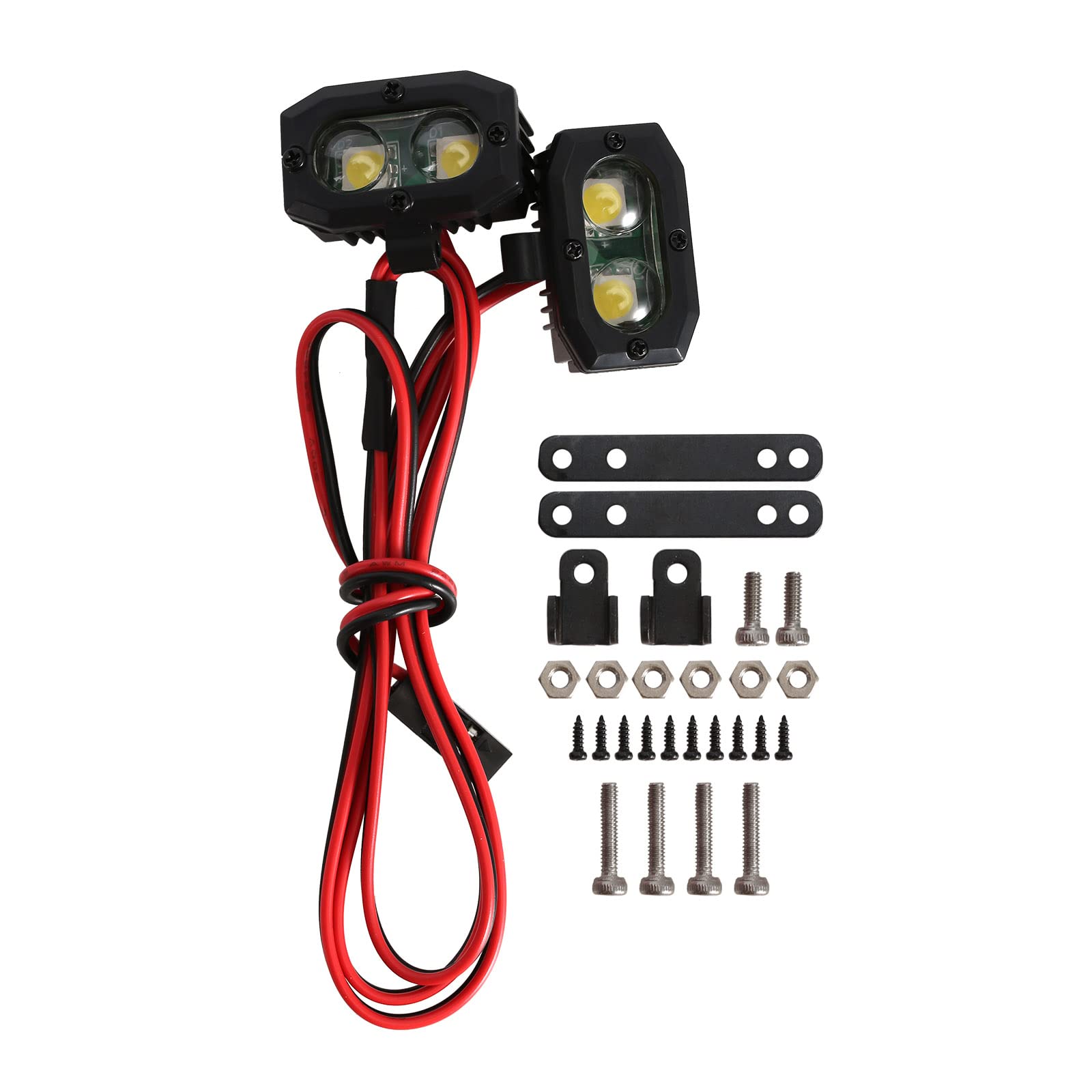 Foto 7 pulgar | Faro Led Para Coche Rc Crawler De 1/10 Axial Trx-4 Trx6 Scx10 - Venta Internacional.