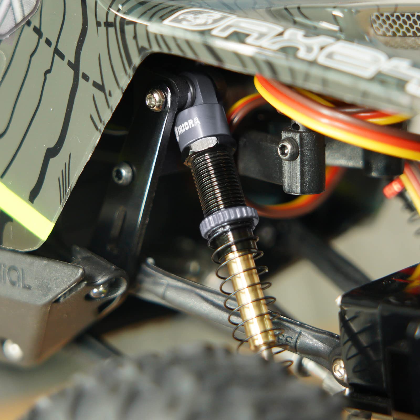 Foto 7 pulgar | Amortiguadores Injora De 51 Mm De Largo Recorrido Para Axial Ax24 Scx24 1/24 Rc - Venta Internacional.