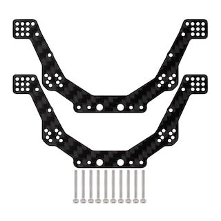 Foto 2 | Placas Laterales De Chasis Injora De Fibra De Carbono Para Axial Ax24 1/24 - Venta Internacional.