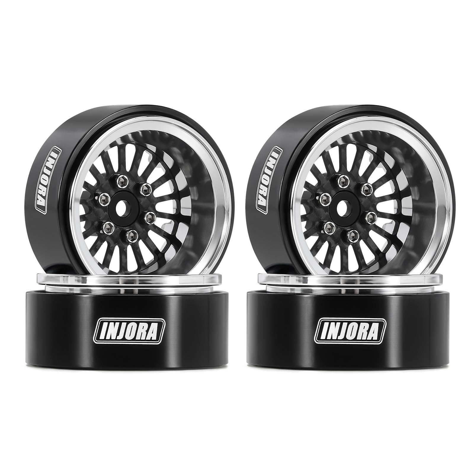 Rueda Injora Moduwheel 1.3 Con Compensación Negativa Para 1/18 1/24 Rc - Venta Internacional.