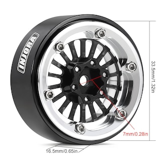 Foto 3 | Rueda Injora Moduwheel 1.3 Con Compensación Negativa Para 1/18 1/24 Rc - Venta Internacional.