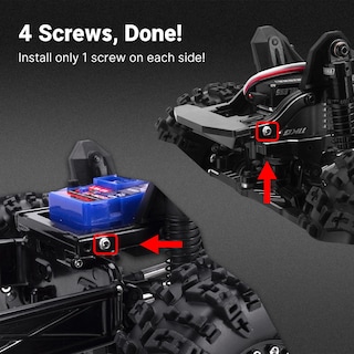 Foto 4 | Carcasa De Camión Injora Ir40 87g Para 1/18 Trx4m Defender - Venta Internacional.