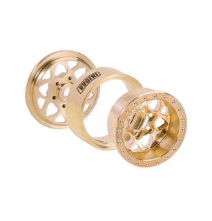 Foto 2 | Rueda Injora 1.0 Brass Beadlock para Trx4m Ascent18 Scx24 Fcx24 - Venta Internacional