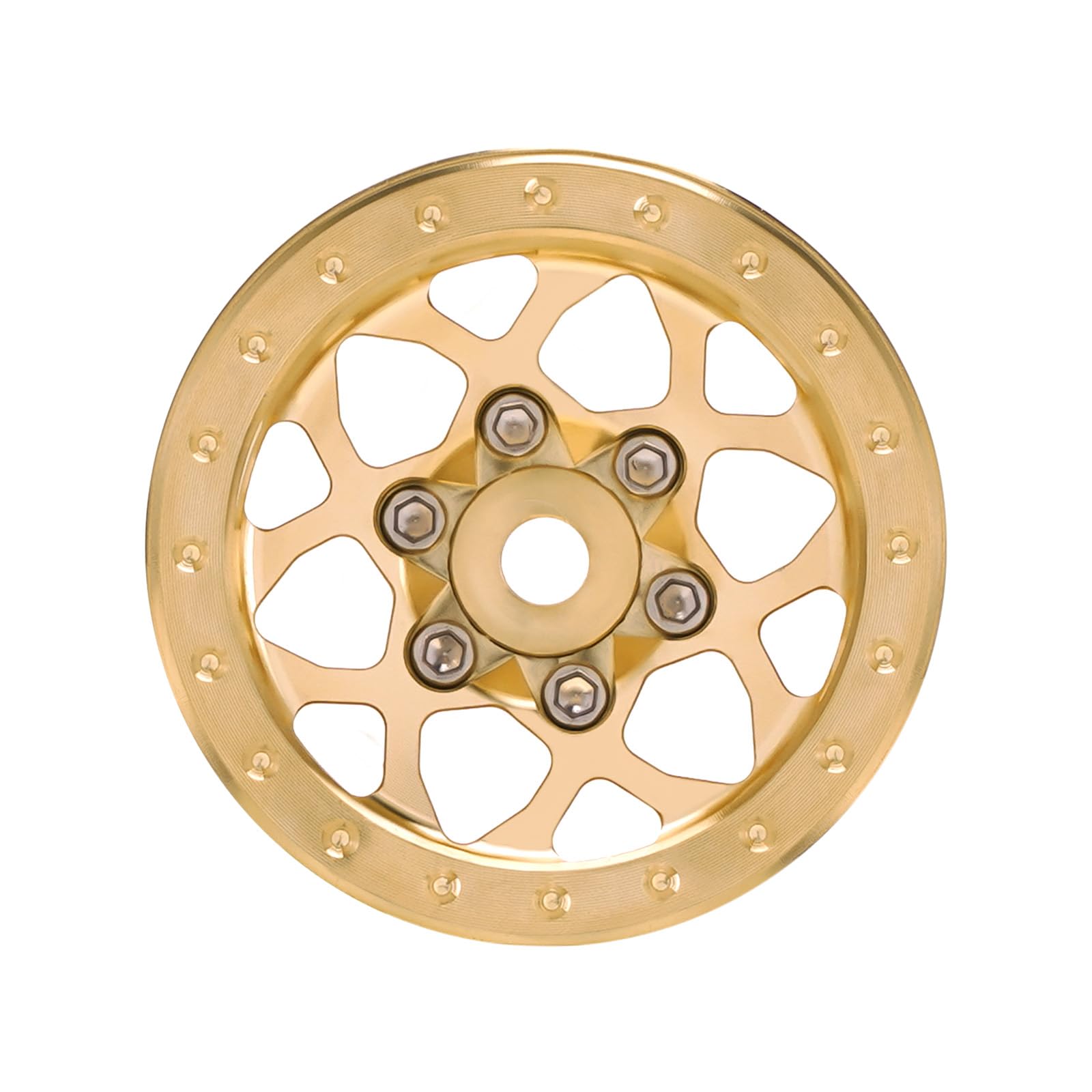 Foto 5 pulgar | Rueda Injora 1.0 Brass Beadlock para Trx4m Ascent18 Scx24 Fcx24 - Venta Internacional