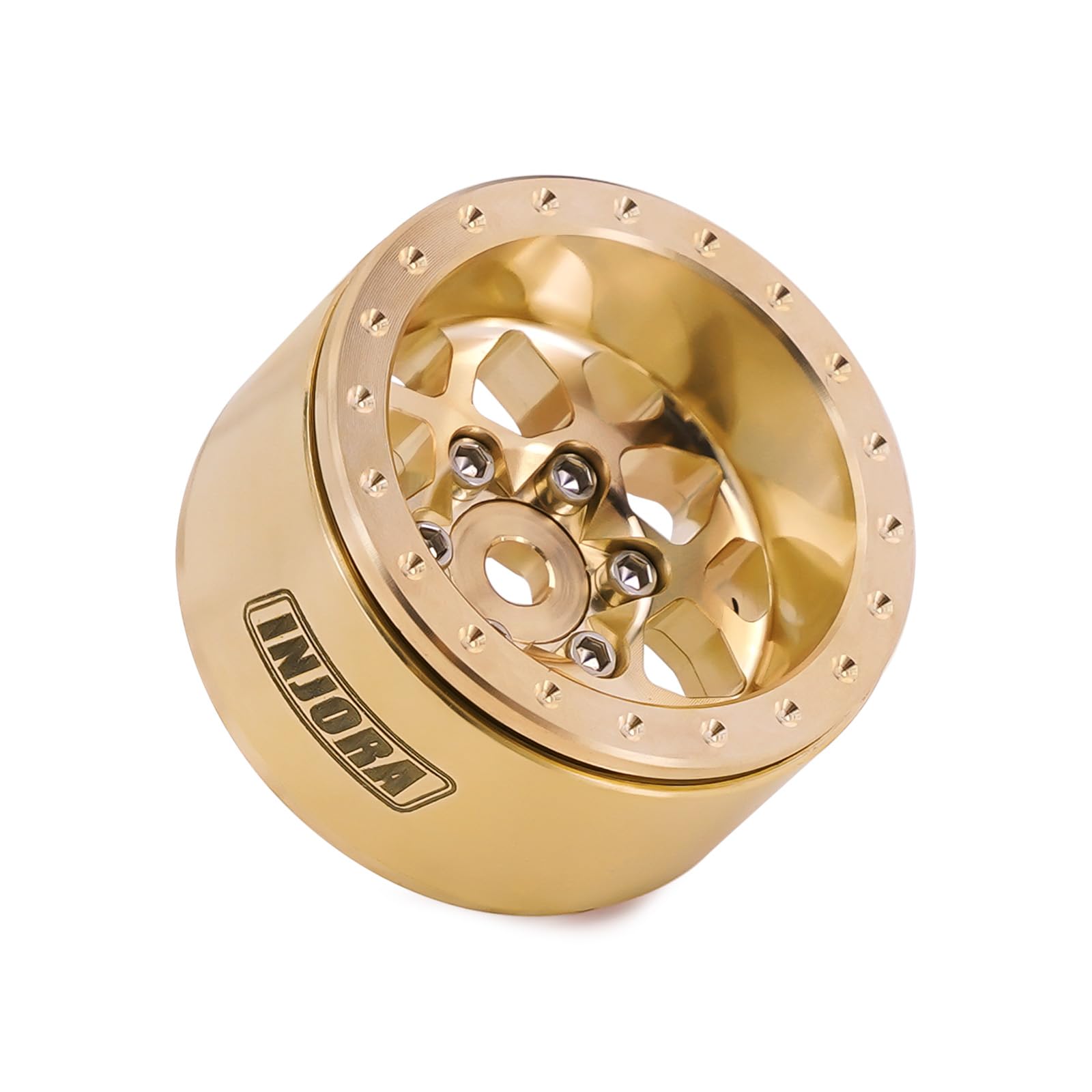 Foto 6 pulgar | Rueda Injora 1.0 Brass Beadlock para Trx4m Ascent18 Scx24 Fcx24 - Venta Internacional