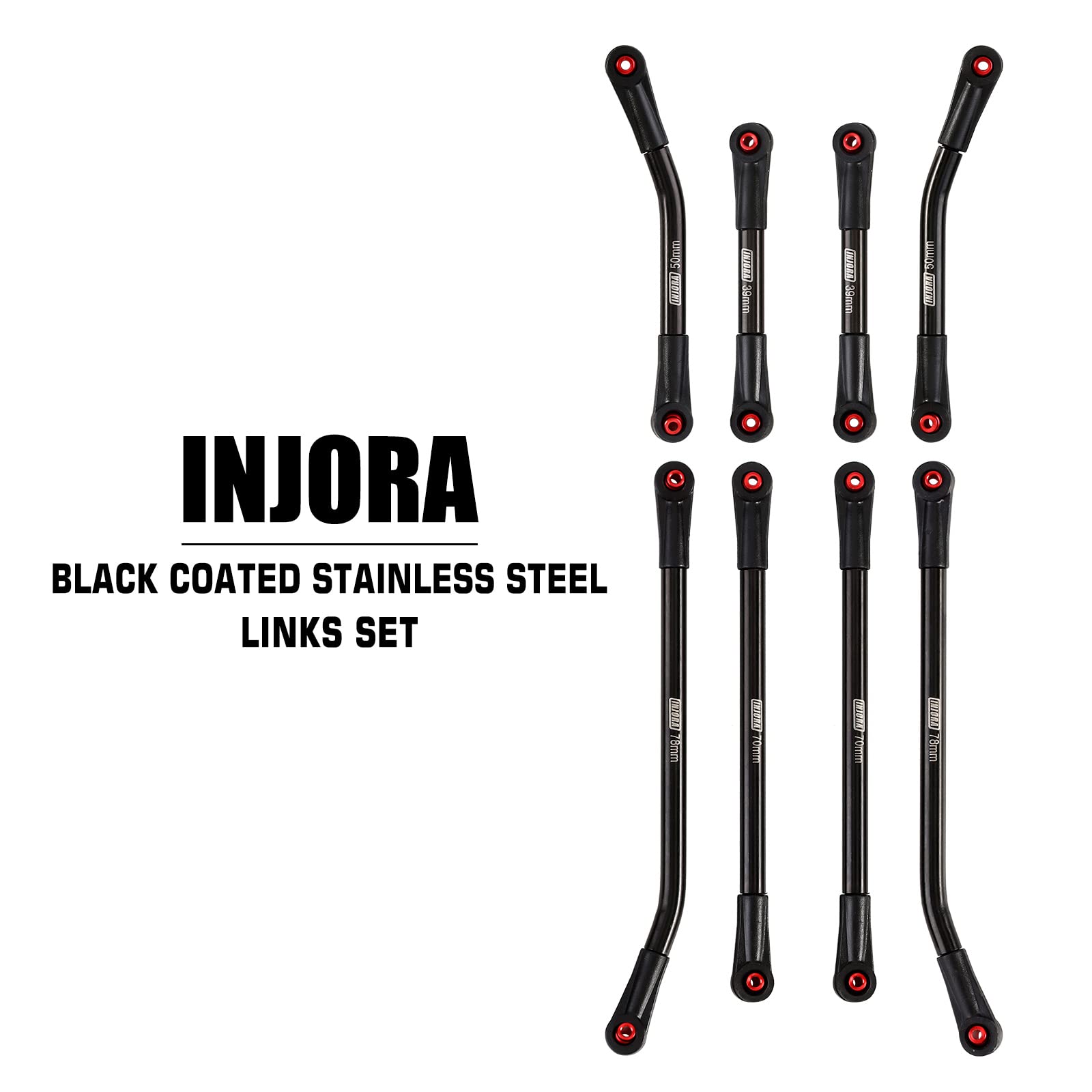 Foto 7 pulgar | Kit de Enganche Injora de Acero Inoxidable de Alta Holgura para Axial Scx24 Gladiator - Venta Internacional