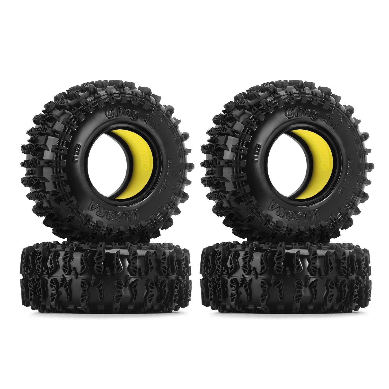 Foto 2 pulgar | Neumáticos Insertables y Adhesivos para Scx24 Trx4m Ax24 1/18 1/24 - Venta Internacional