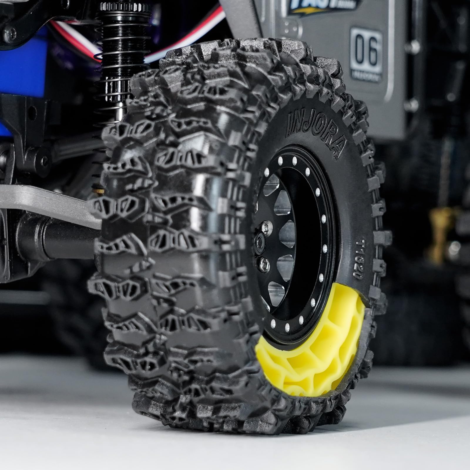 Foto 5 pulgar | Neumáticos Insertables y Adhesivos para Scx24 Trx4m Ax24 1/18 1/24 - Venta Internacional