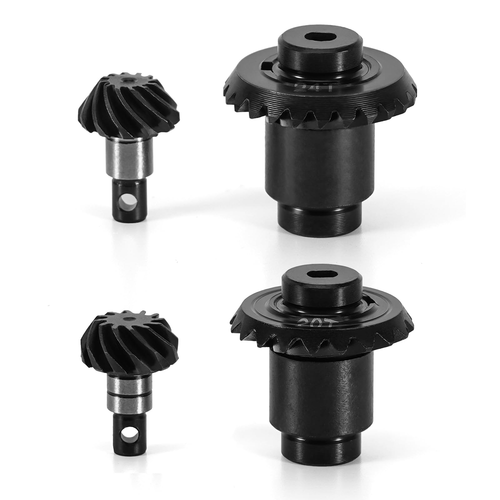 Foto 2 pulgar | Juego de Engranajes Injora Steel Alloy 12/24t Y 12/20t para 1/24 Fms Fcx24 Fcx18 - Venta Internacional