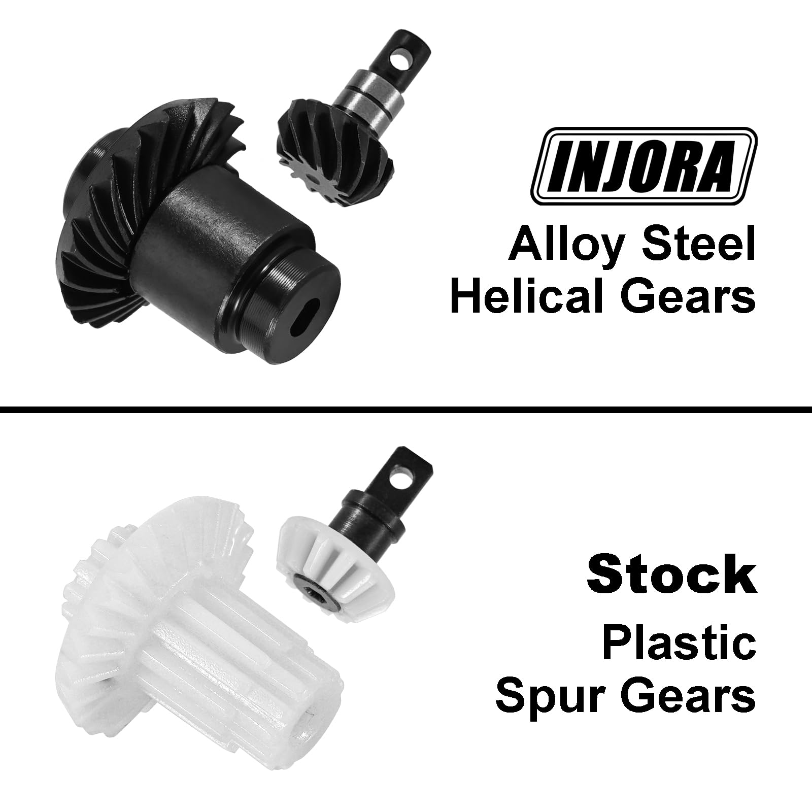 Foto 4 pulgar | Juego de Engranajes Injora Steel Alloy 12/24t Y 12/20t para 1/24 Fms Fcx24 Fcx18 - Venta Internacional