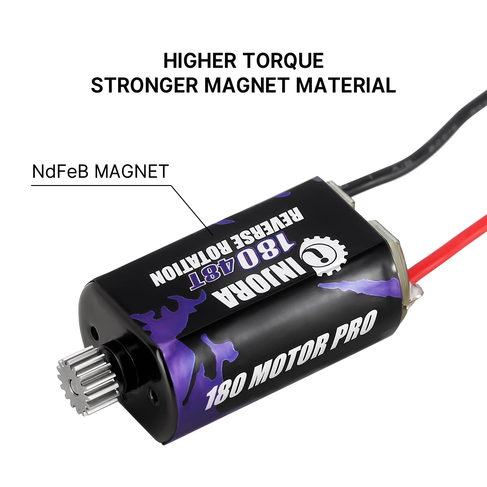 Foto 3 pulgar | Motor Injora 180 Pro 48t 7,4 V para Fms Fcx18 Fcx24 1/18 - Venta Internacional