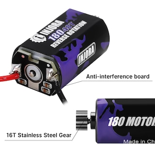 Foto 3 | Motor Injora 180 Pro 48t 7,4 V para Fms Fcx18 Fcx24 1/18 - Venta Internacional