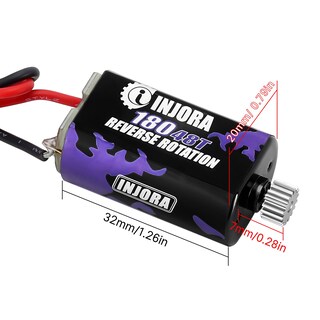 Foto 5 | Motor Injora 180 Pro 48t 7,4 V para Fms Fcx18 Fcx24 1/18 - Venta Internacional