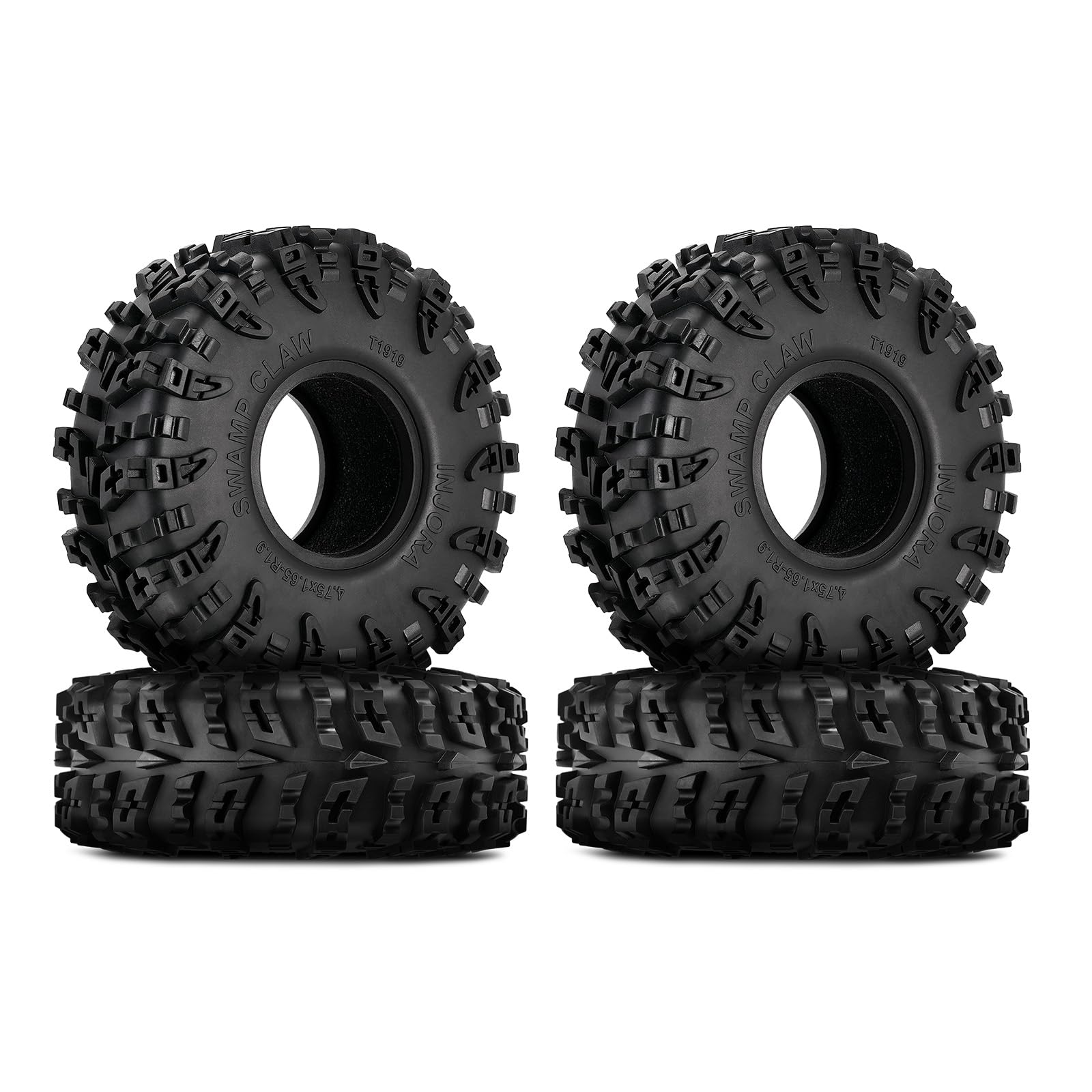 Neumático Injora 1.9 S5 Swamp Claw Mud Terrain para FCX10 1/10 RC - Venta Internacional
