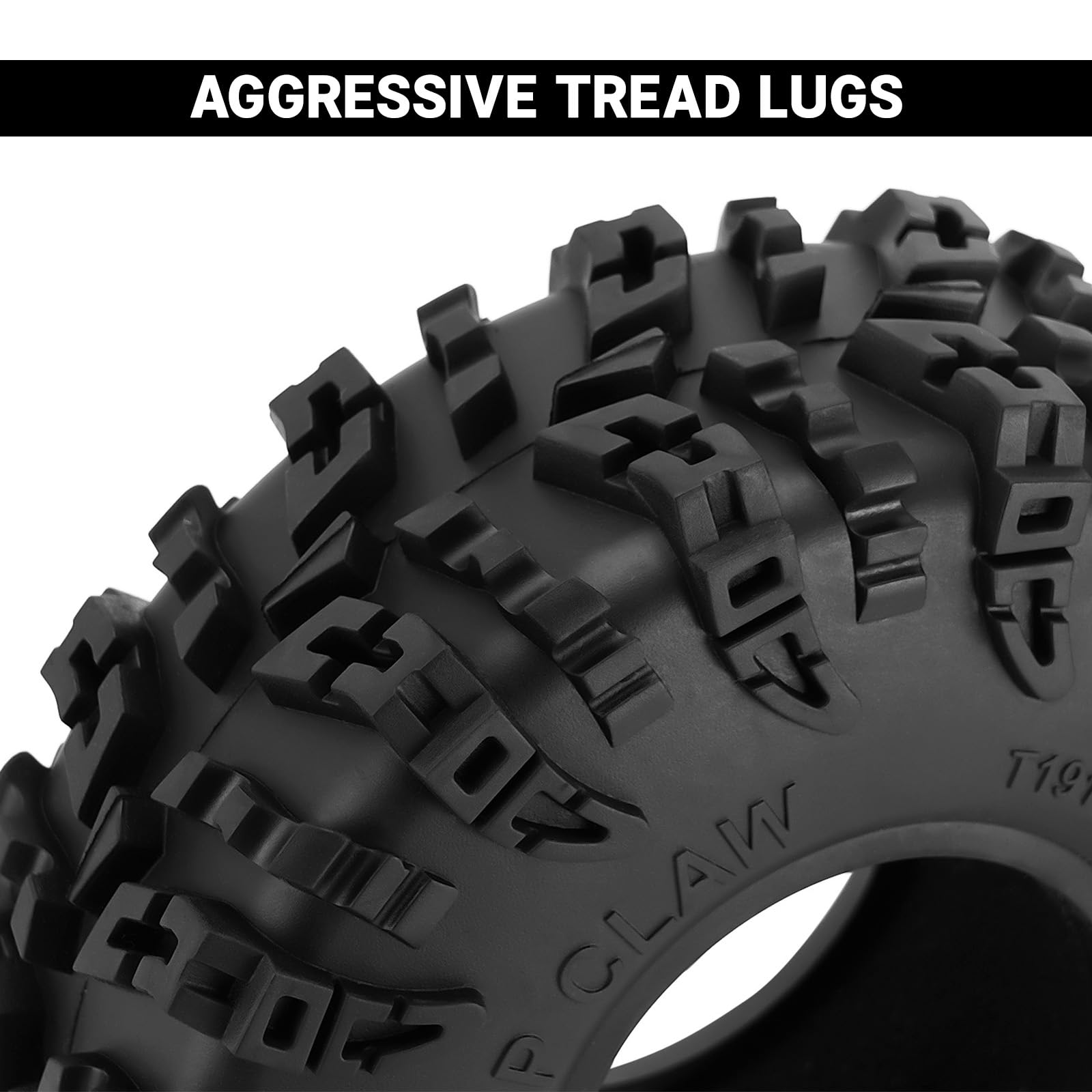 Foto 4 pulgar | Neumático Injora 1.9 S5 Swamp Claw Mud Terrain para FCX10 1/10 RC - Venta Internacional