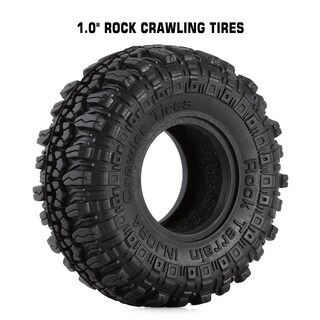 Foto 3 | Neumáticos Injora 1.0 Soft Caucho para 1/18 Trx4m Scx24 Crawler - Venta Internacional