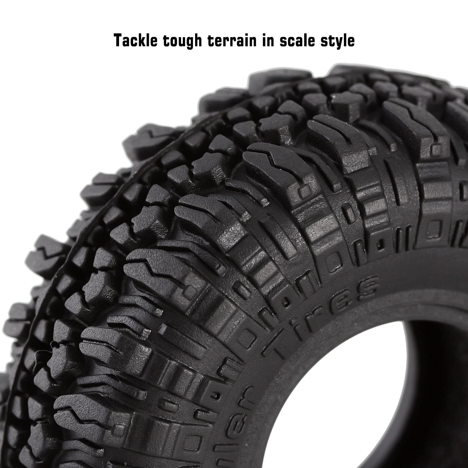 Foto 5 pulgar | Neumáticos Injora 1.0 Soft Caucho para 1/18 Trx4m Scx24 Crawler - Venta Internacional
