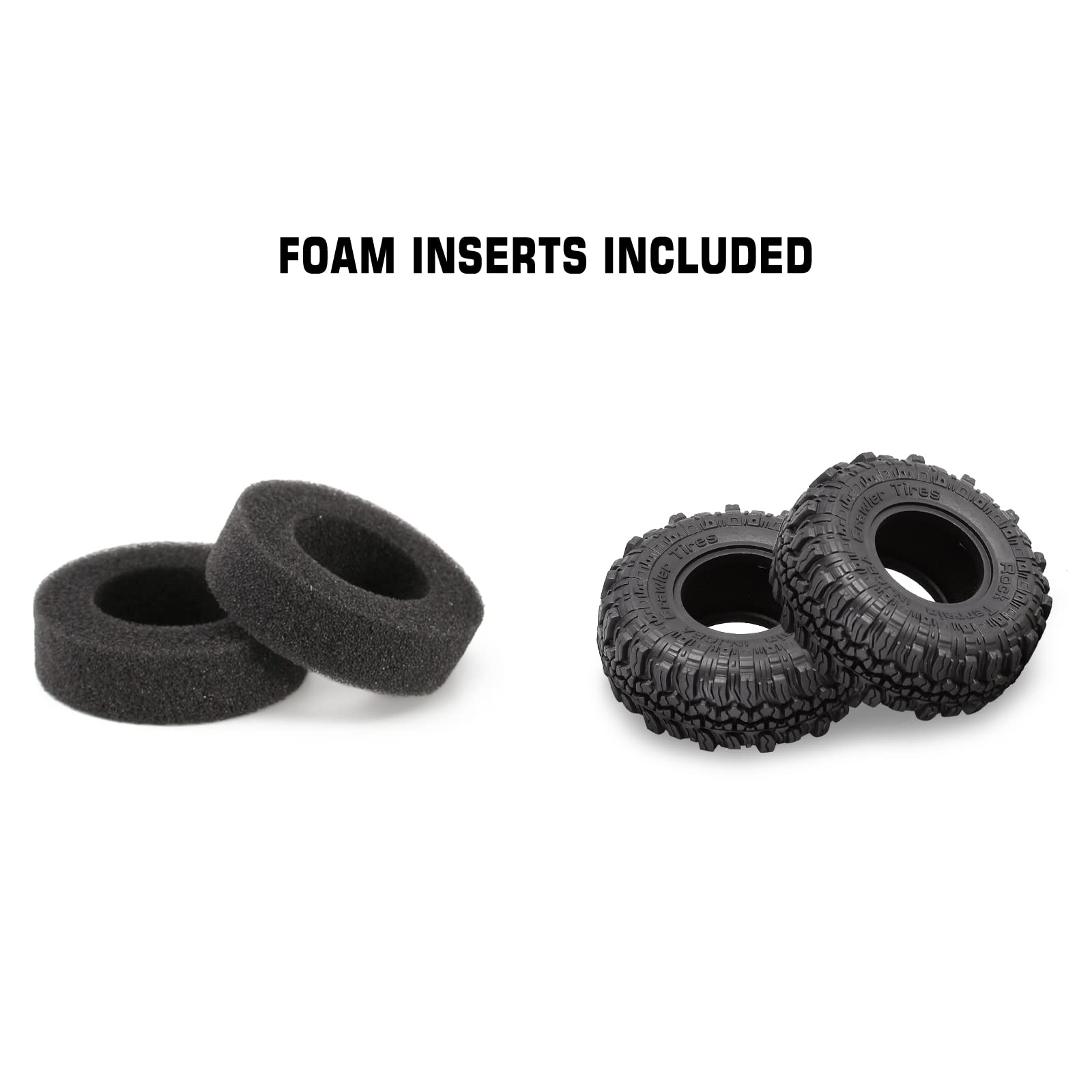 Foto 6 pulgar | Neumáticos Injora 1.0 Soft Caucho para 1/18 Trx4m Scx24 Crawler - Venta Internacional