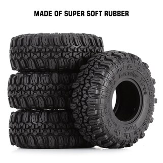 Foto 6 | Neumáticos Injora 1.0 Soft Caucho para 1/18 Trx4m Scx24 Crawler - Venta Internacional