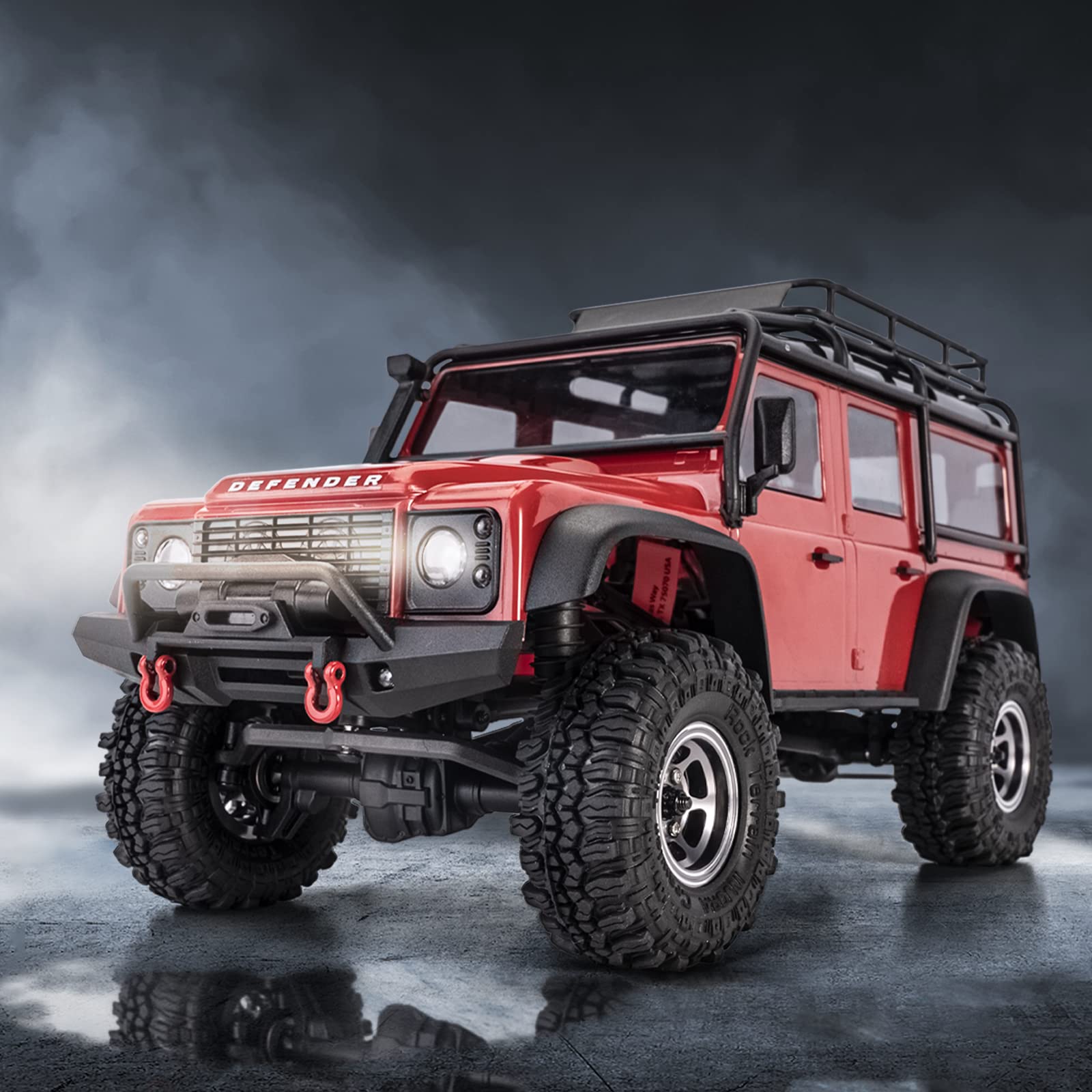 Foto 8 pulgar | Neumáticos Injora 1.0 Soft Caucho para 1/18 Trx4m Scx24 Crawler - Venta Internacional