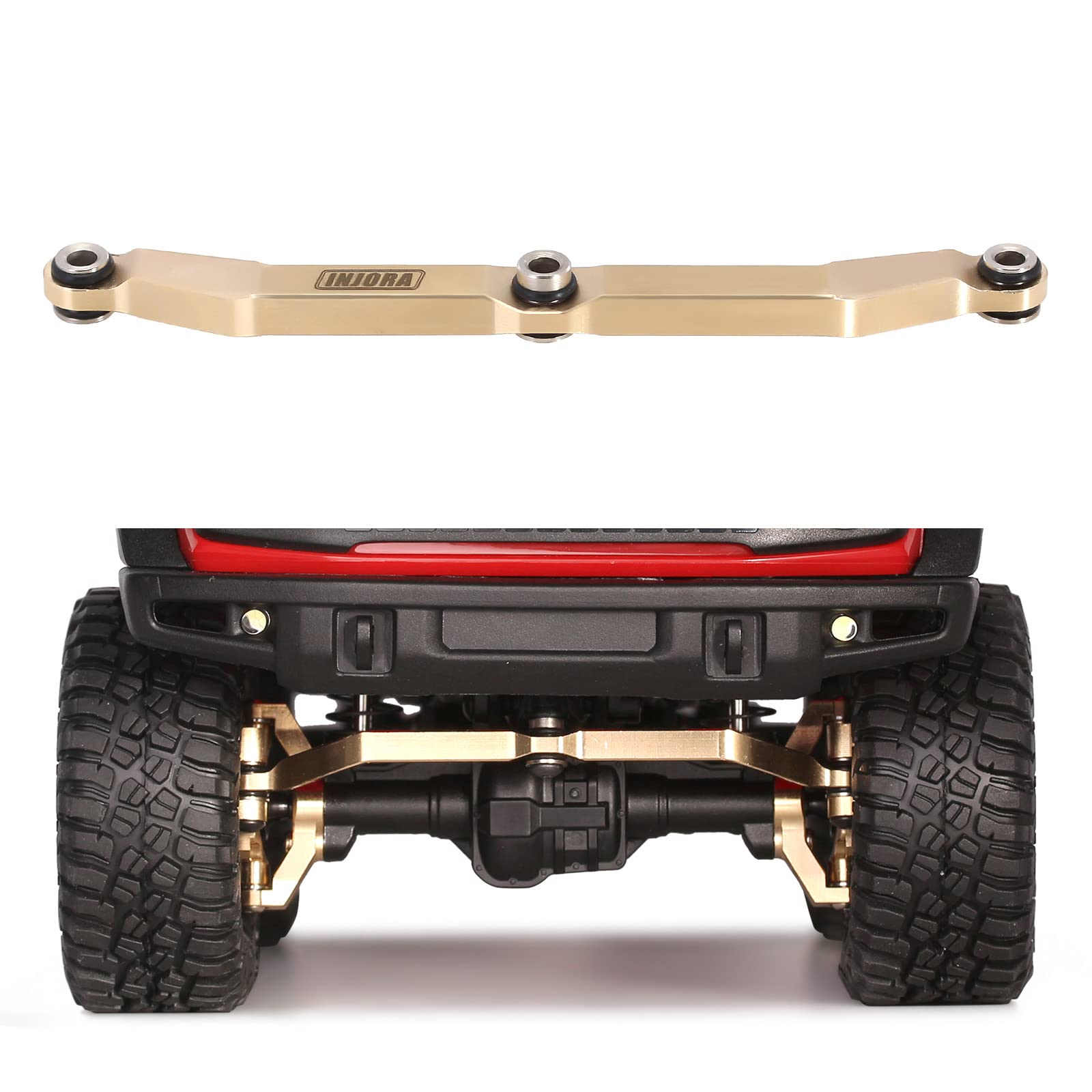 Foto 4 | Eslabón de Dirección Injora de Latón para Coche RC Crawler 1/18 TRX4M - Venta Internacional
