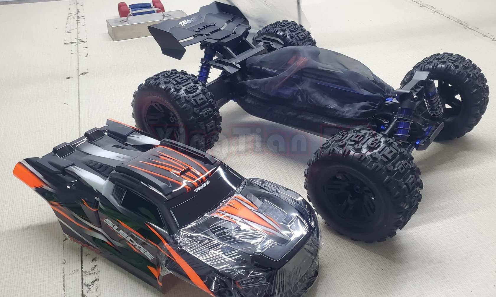 Foto 4 pulgar | Cubierta Antisuciedad Chassis Guard Para Traxxas 1/8 Sledge 95076-4 - Venta Internacional.