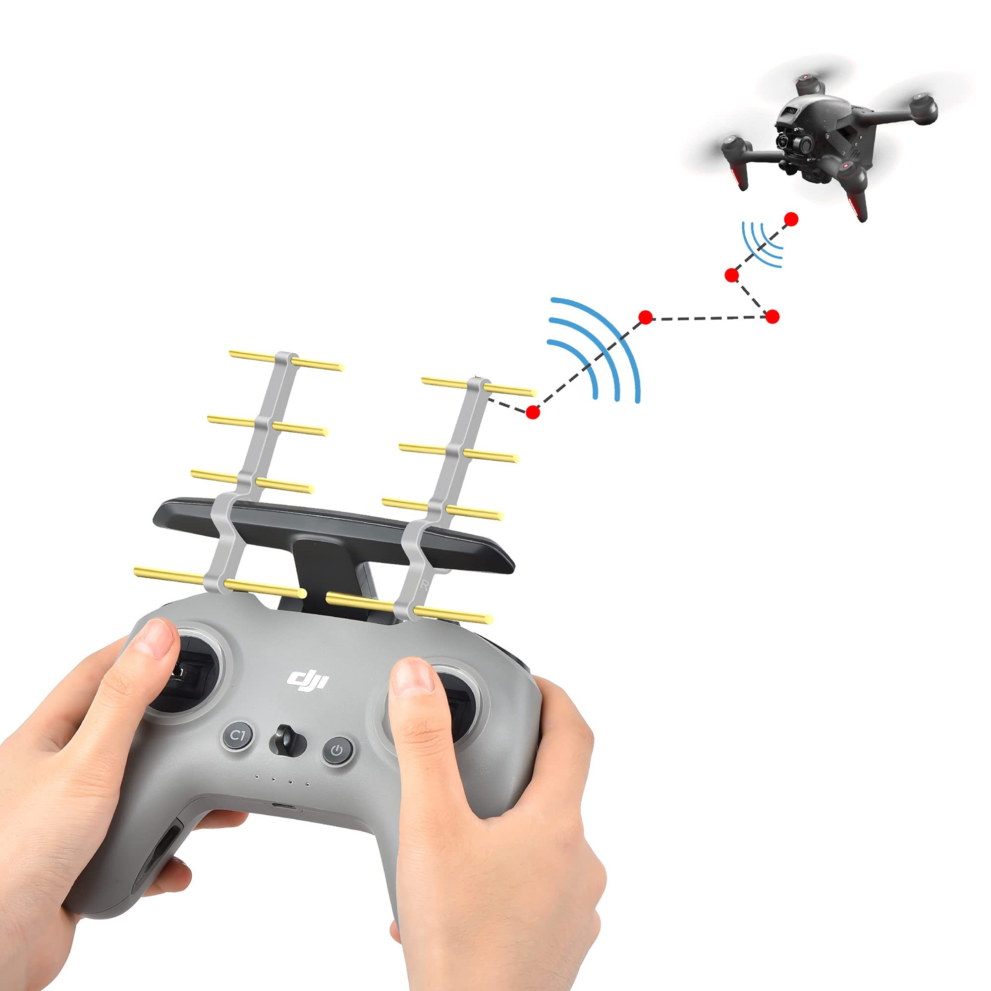 Foto 5 pulgar | Amplificador De Señal De Antena Yagi De 2,4 Ghz Para Mando A Distancia Dji Fpv - Venta Internacional.