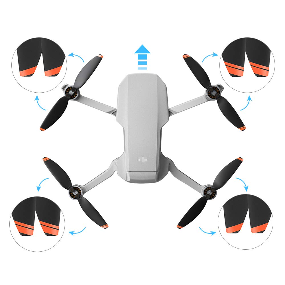 Foto 5 pulgar | Hélices De Bajo Ruido Para Dji Mavic Mini 2/mini 2 Se/mini Se/mini 4k (32 Piezas) - Venta Internacional.