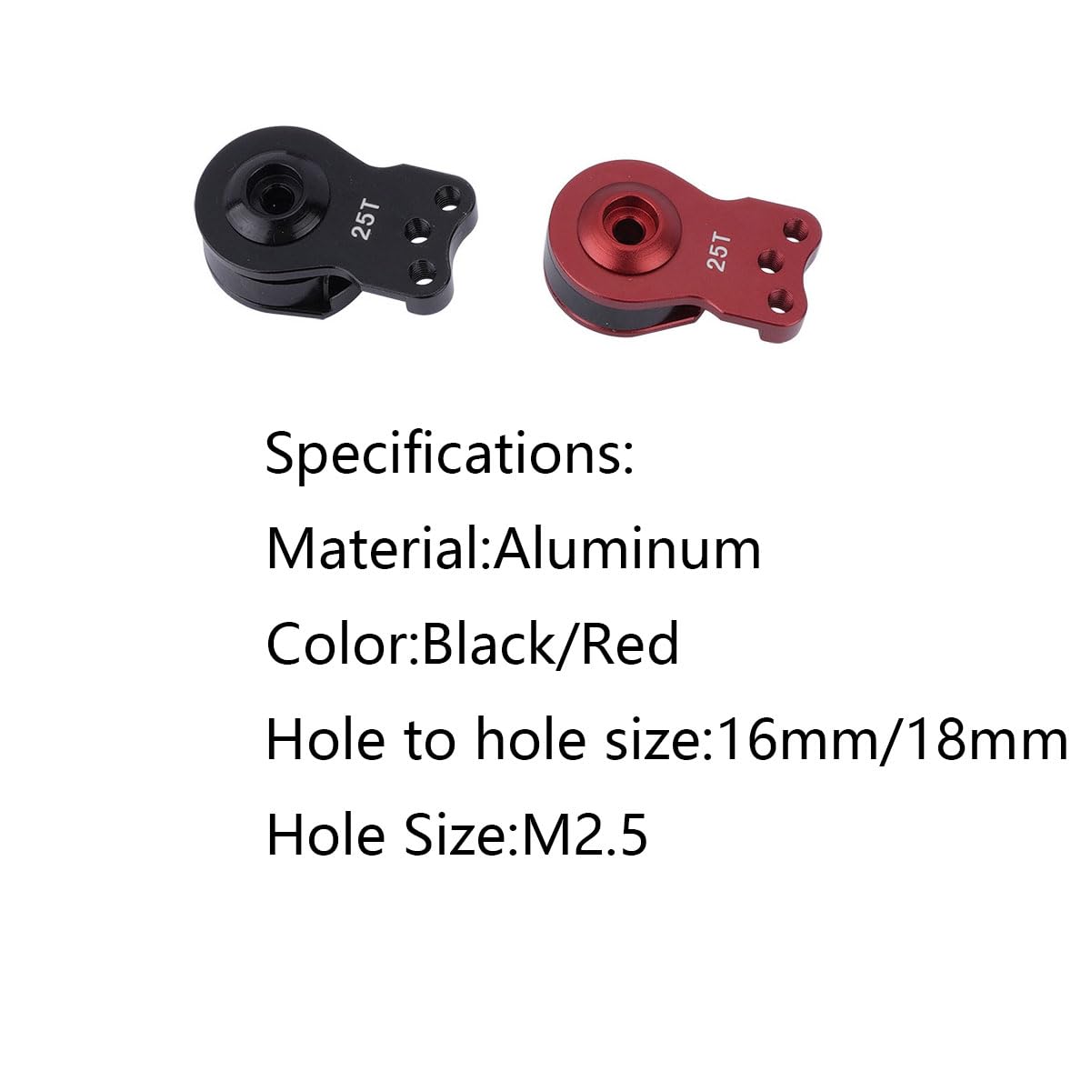 Foto 6 | Servo Saver 25t De Aluminio Ajustable Con 3 Orificios Para Traxxas Slash - Venta Internacional.