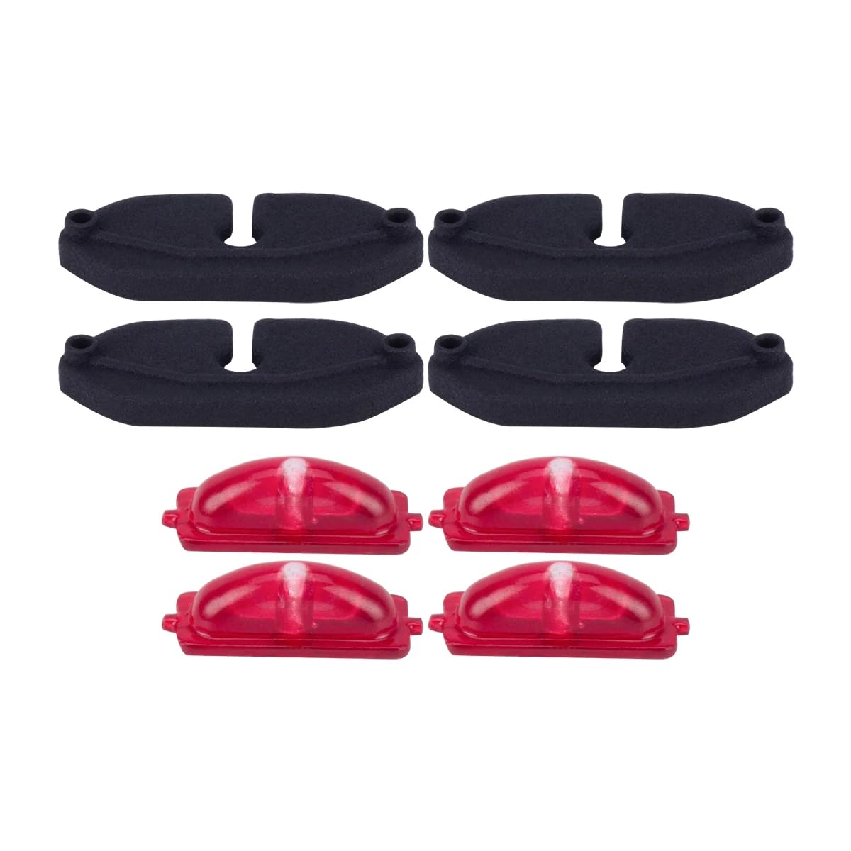 Foto 3 pulgar | Kit De Luces Led Rc Wheel Wheel Wheel Para 1/10 Scx10 Crawler (rojo) - Venta Internacional.