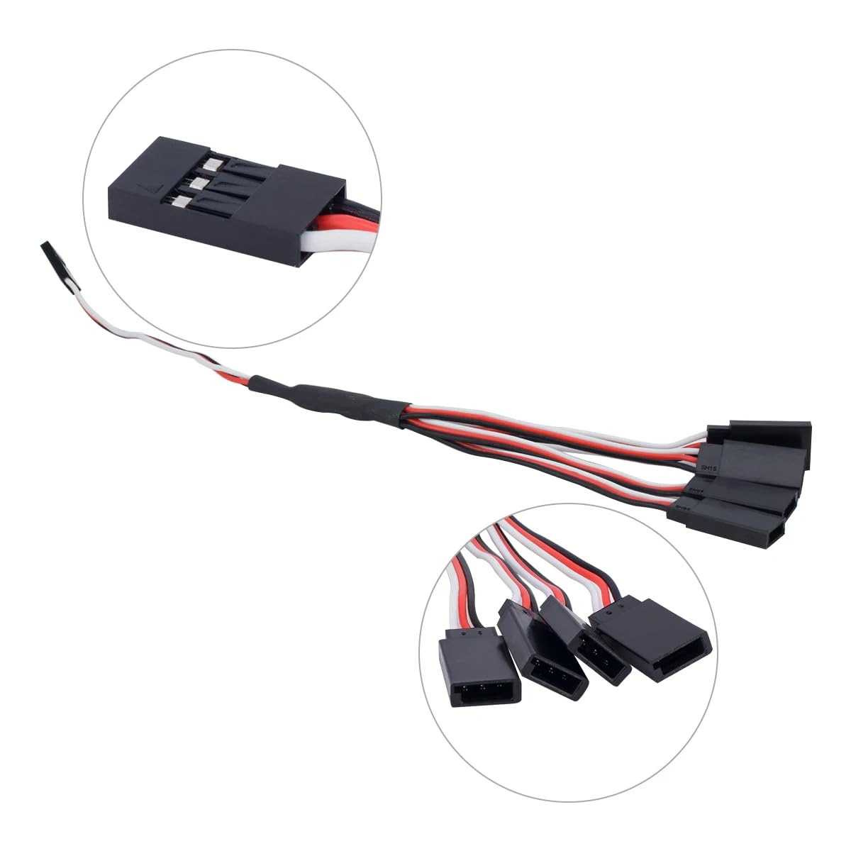 Foto 5 pulgar | Kit De Luces Led Rc Wheel Wheel Wheel Para 1/10 Scx10 Crawler (rojo) - Venta Internacional.