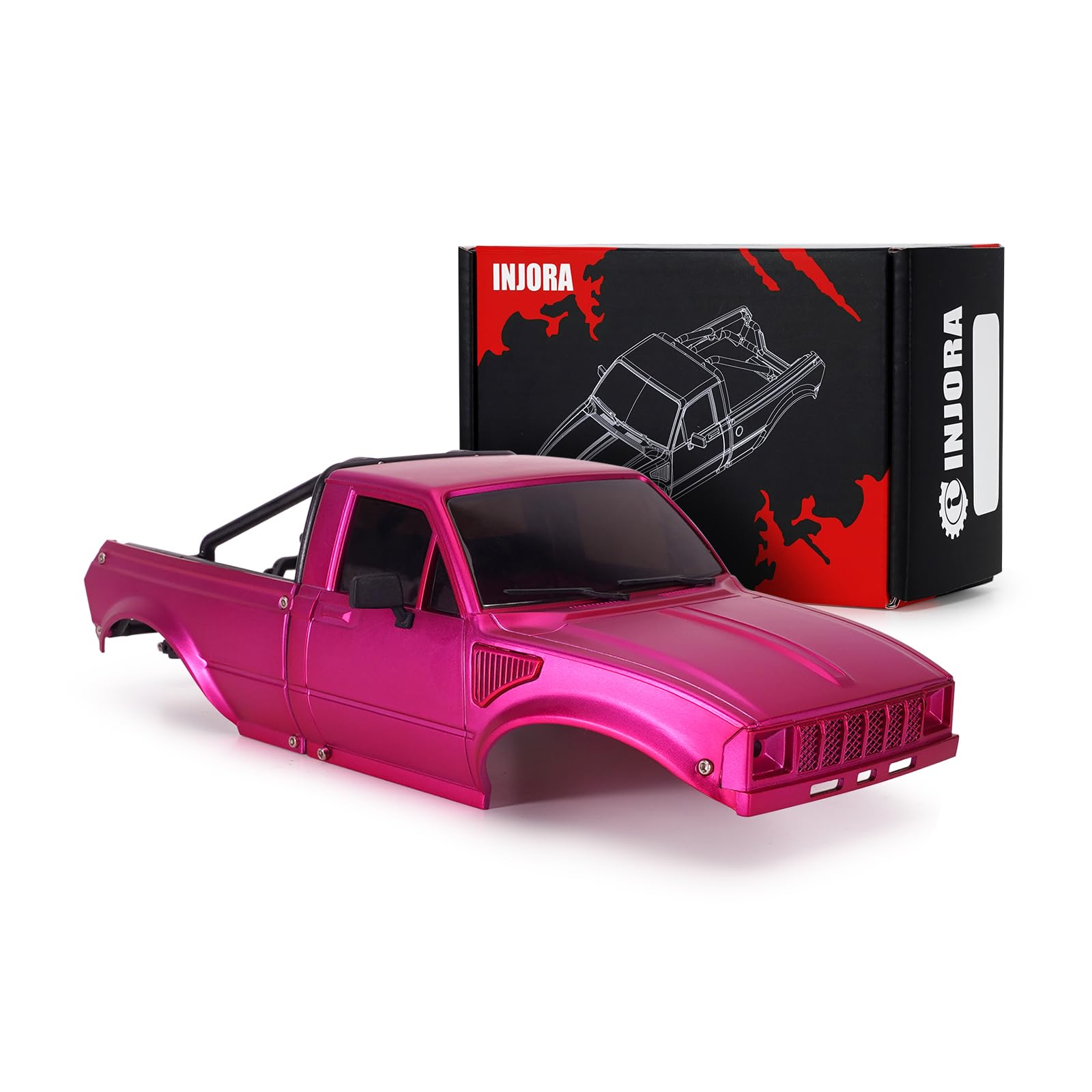 Foto 2 pulgar | Carcasa Rígida Pickup Injora Ir60-24 Para Rc Crawler 1/24 - Venta Internacional.
