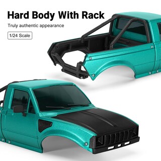 Foto 3 | Carcasa Rígida Pickup Injora Ir60-24 Para Rc Crawler 1/24 - Venta Internacional.