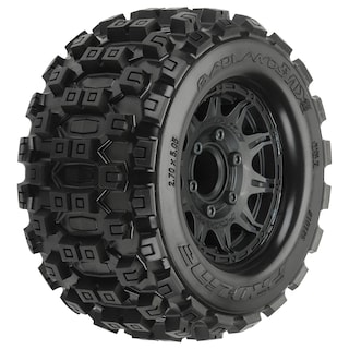 Foto 1 | Neumático Rc Pro-line Racing Badlands Mx28 2.8 Mtd Raid Negro - Venta Internacional.