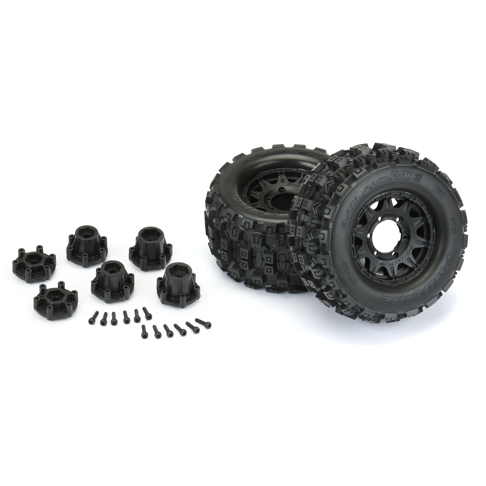 Foto 4 pulgar | Neumático Rc Pro-line Racing Badlands Mx28 2.8 Mtd Raid Negro - Venta Internacional.