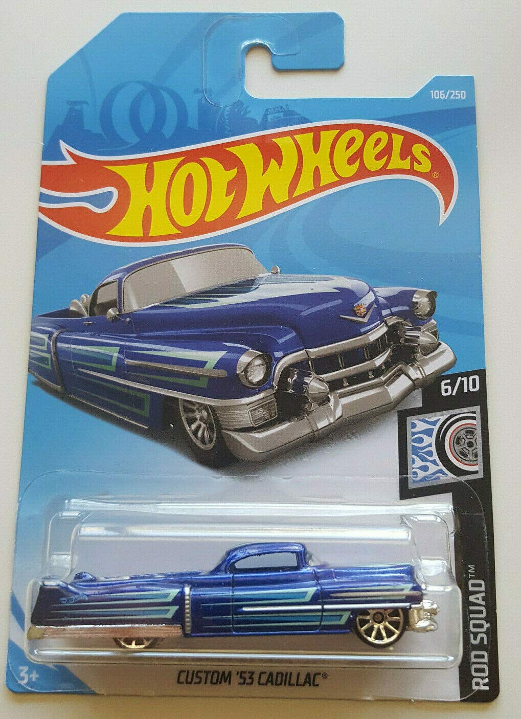 Foto 1 | Auto De Juguete Hot Wheels 2019 Mainline Rod Squad Custom '53 Cadill - Venta Internacional.