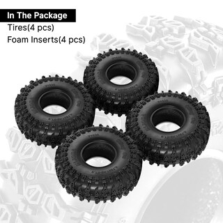 Foto 6 | Neumáticos Injora S5 1.9 Adhesivos De 120 X 42 Mm Para 1/10 Rc Crawler - Venta Internacional.