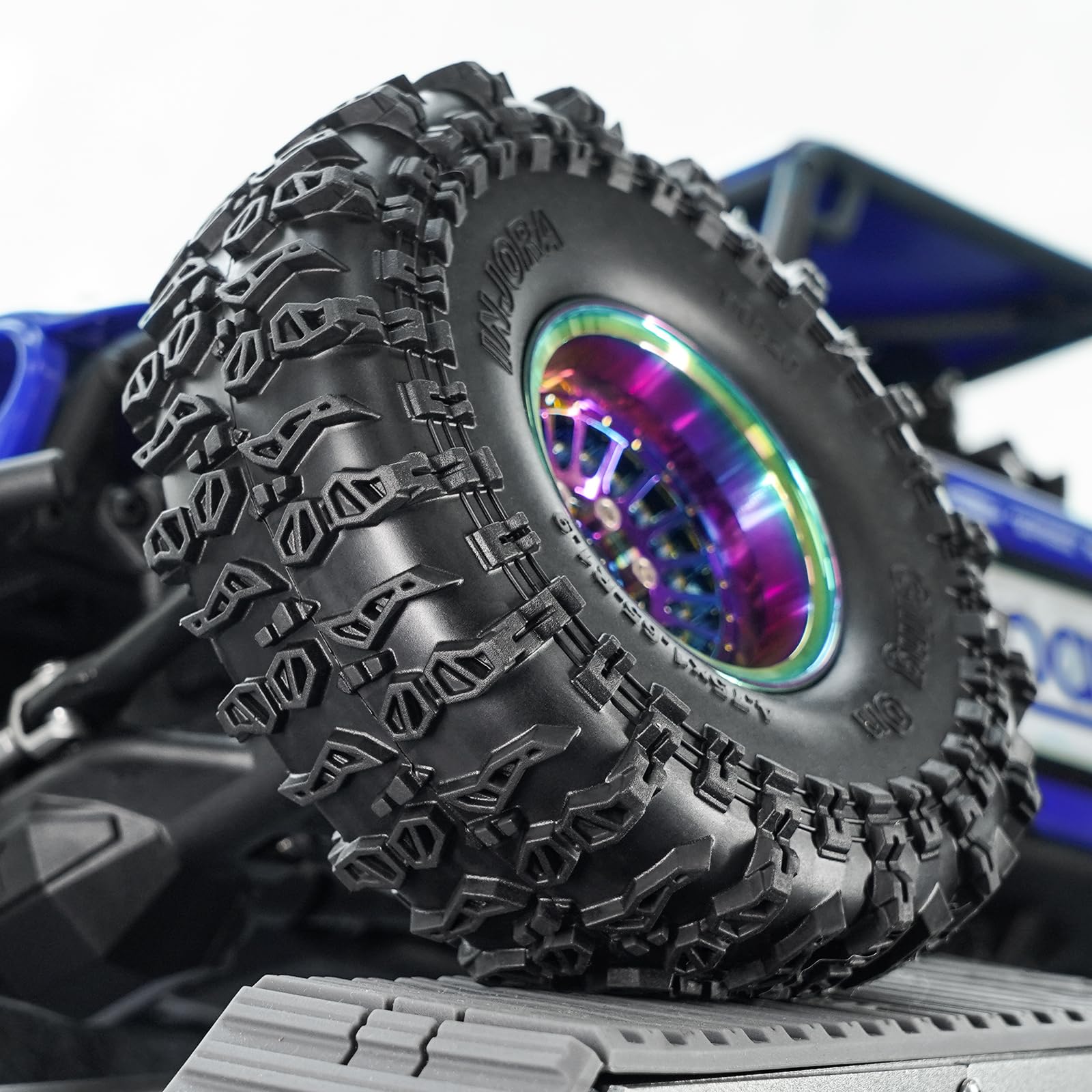 Foto 8 pulgar | Neumáticos Injora S5 1.9 Adhesivos De 120 X 42 Mm Para 1/10 Rc Crawler - Venta Internacional.