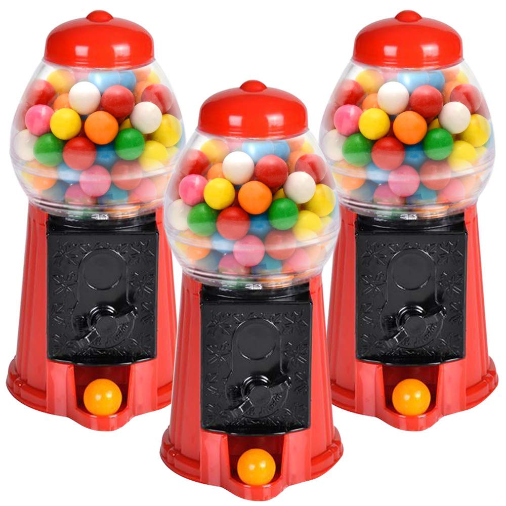 Juego De 3 Unidades Gumball Machine Artcreativity Para Niños Con Monedero - Venta Internacional.