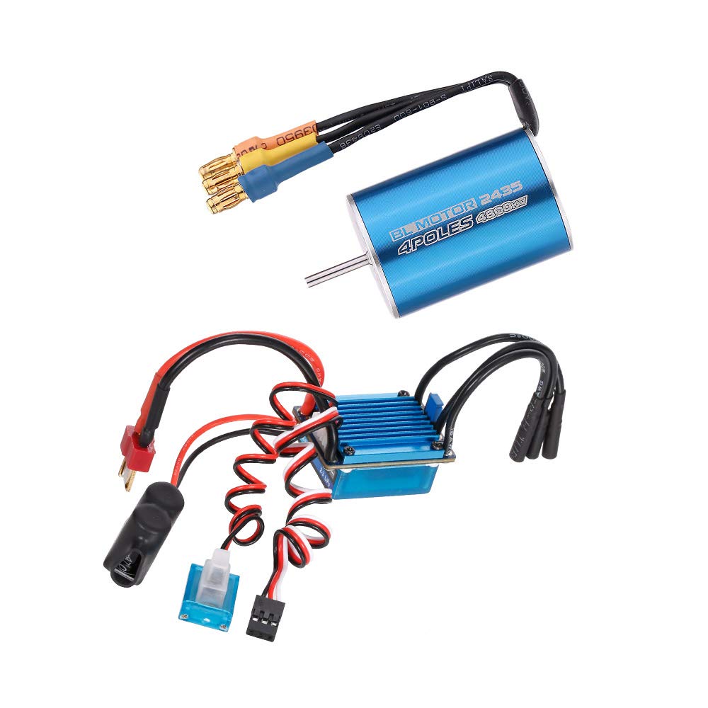 Foto 2 pulgar | Motor Goolrc 2435 4800kv 4p Sin Escobillas Con Esc 25a - Venta Internacional.