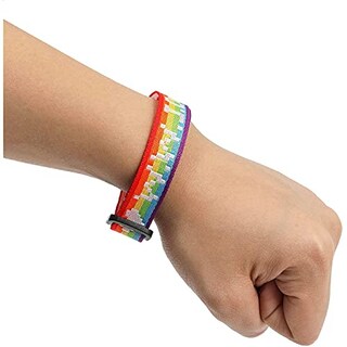 Foto 5 | Venta Internacional- Paquete de Brazaletes Zodaca Multicolor WWJD -What Would Jesus Do- 52 Piezas