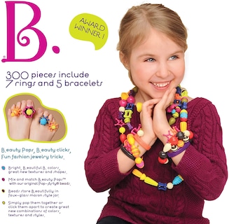 Foto 2 | Venta Internacional - Set de Joyas B. Toys Pop Snap Bead 300 Piezas