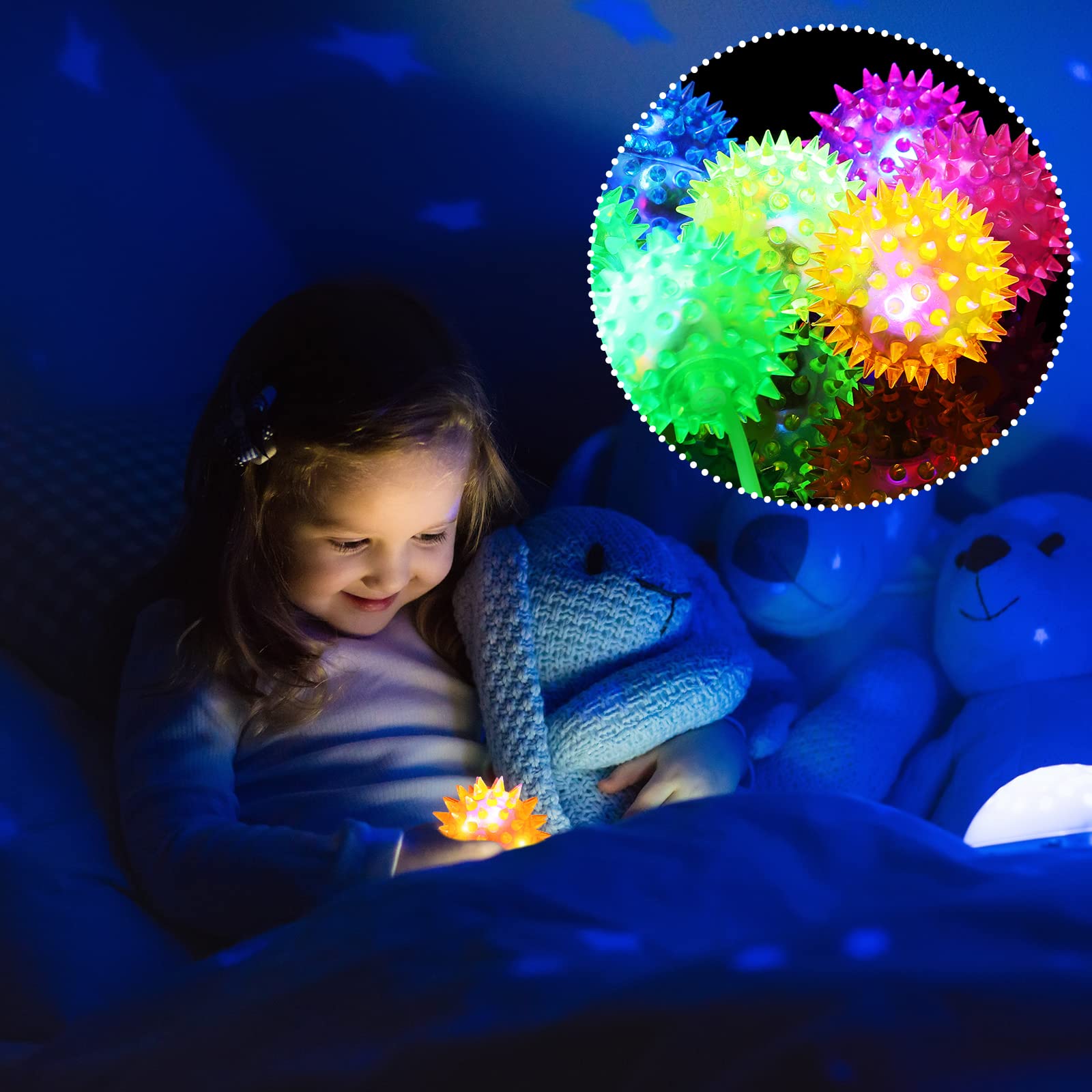Foto 7 pulgar | Bola Hinchable Led Parpadeante, 18 Piezas, Para Niños Y Adultos - Venta Internacional.
