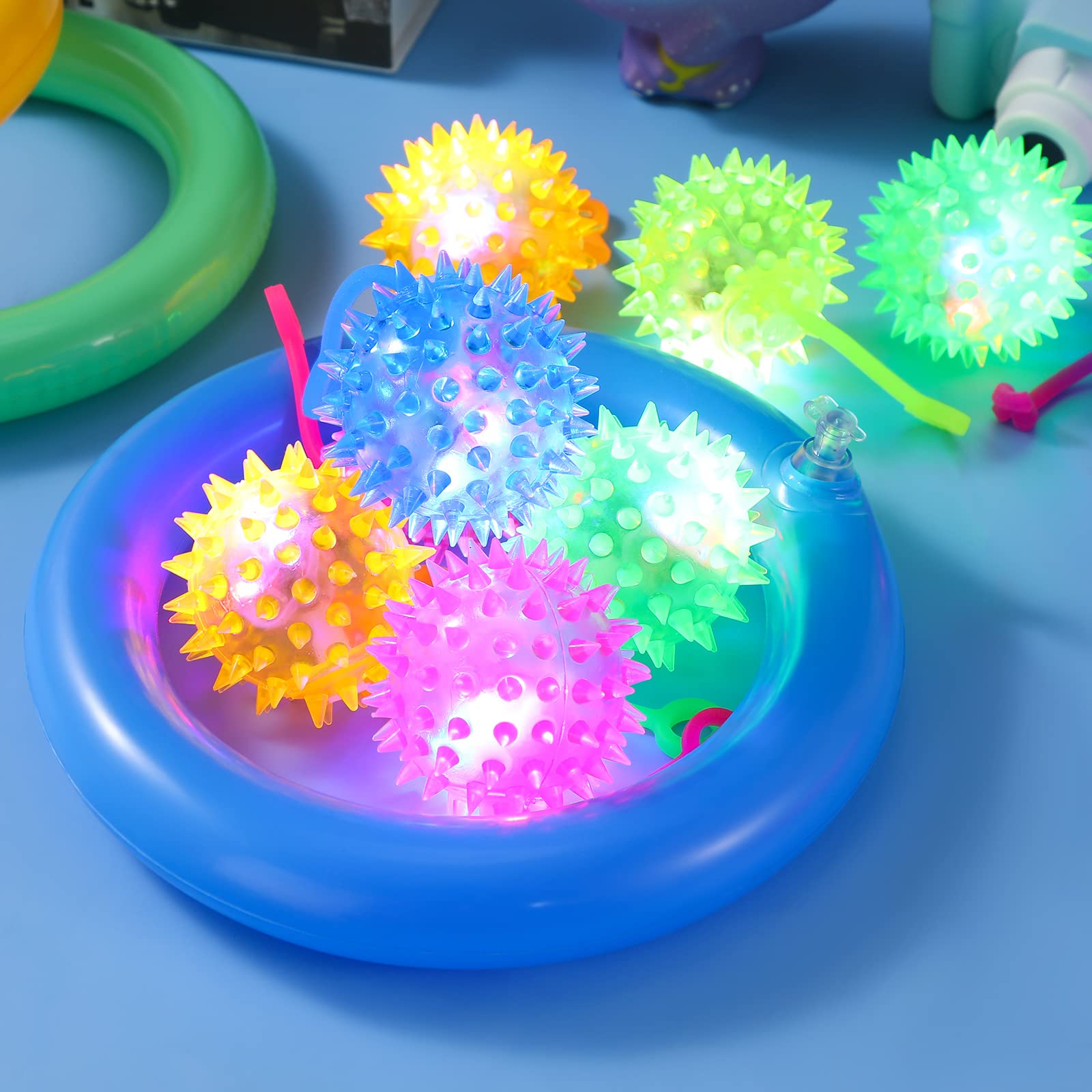Foto 8 pulgar | Bola Hinchable Led Parpadeante, 18 Piezas, Para Niños Y Adultos - Venta Internacional.
