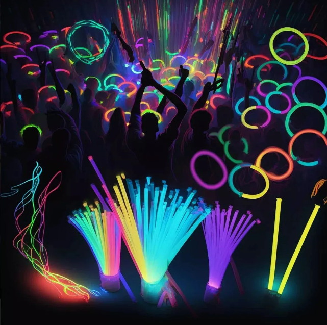 Foto 5 pulgar | 100 Xtellar Pulseras Neón Fosforescente Glow Stick Fiestas Eventos