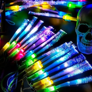 Foto 4 | Fiesta Xtellar Electrónica Varita Fibra Óptica Celebración Neon28pzs