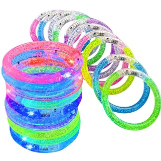 Foto 1 | Kit Xtellar 10 Pulsera Luminosa Plástico Colores Luz Led Fiesta Boda Color Multicolor