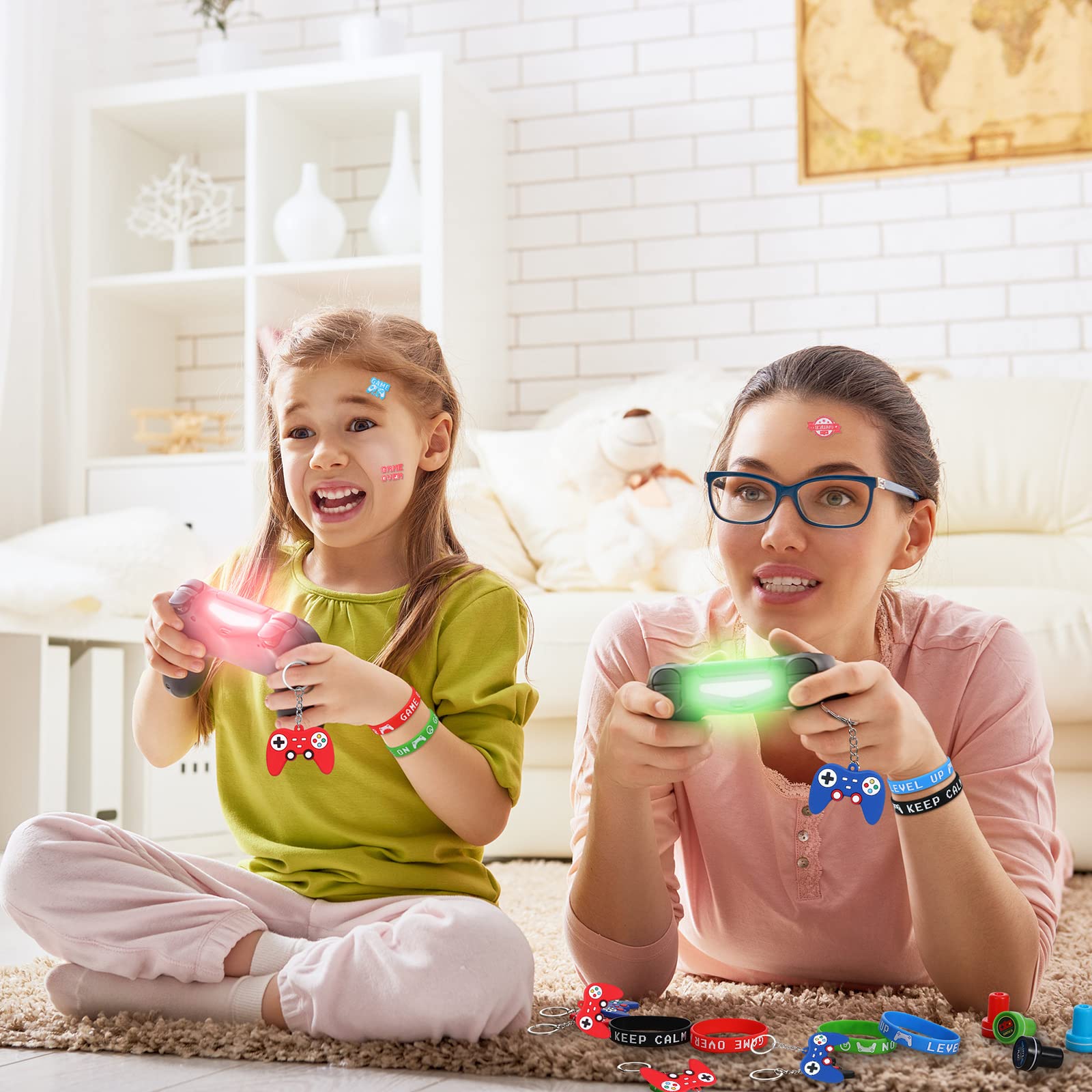 Foto 6 pulgar | Set Party Favors Aoriher para Videojuegos 60 Piezas- Venta Internacional