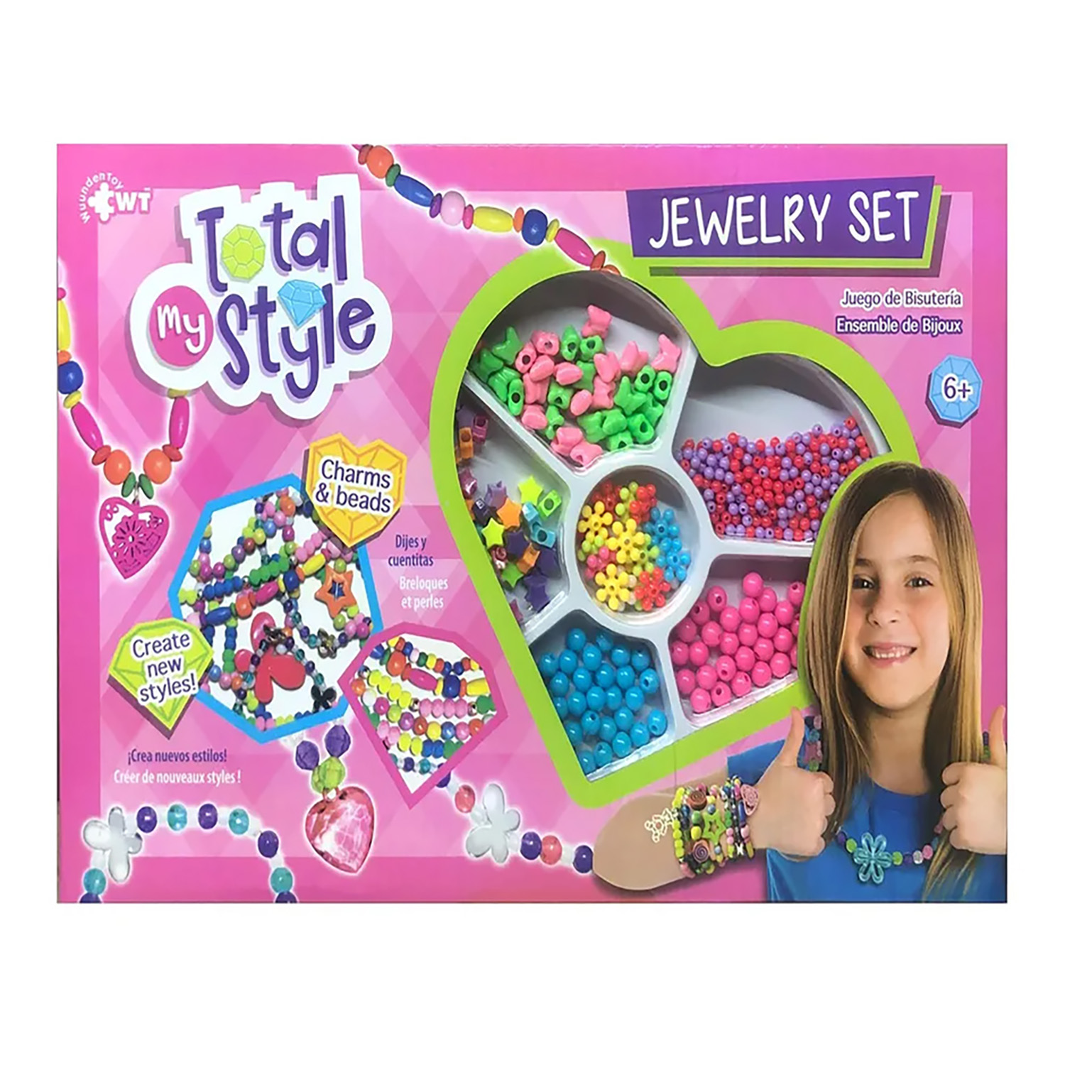 Juego de Bisutería Wuundentoy Total My Style Med de Plástico